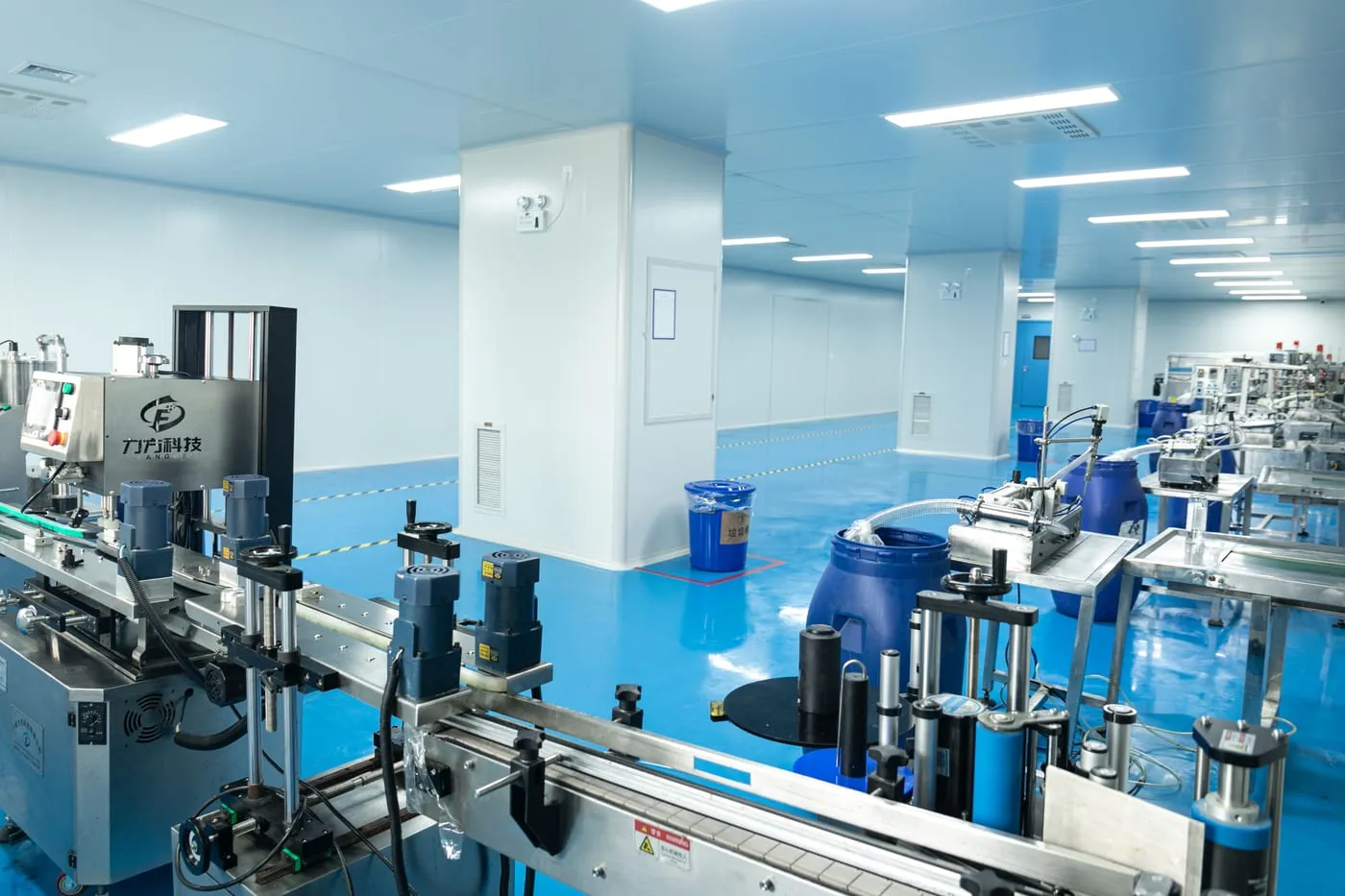 Filling line — UMYAN hotel amenities factory in Yangzhou, China