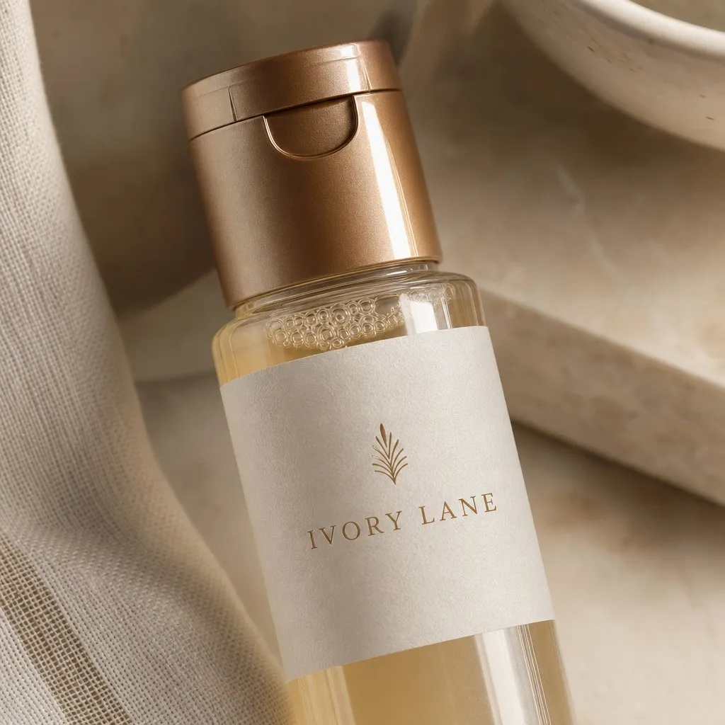 Hotel Guest Shampoo (30ml) — close-up of material and label detail