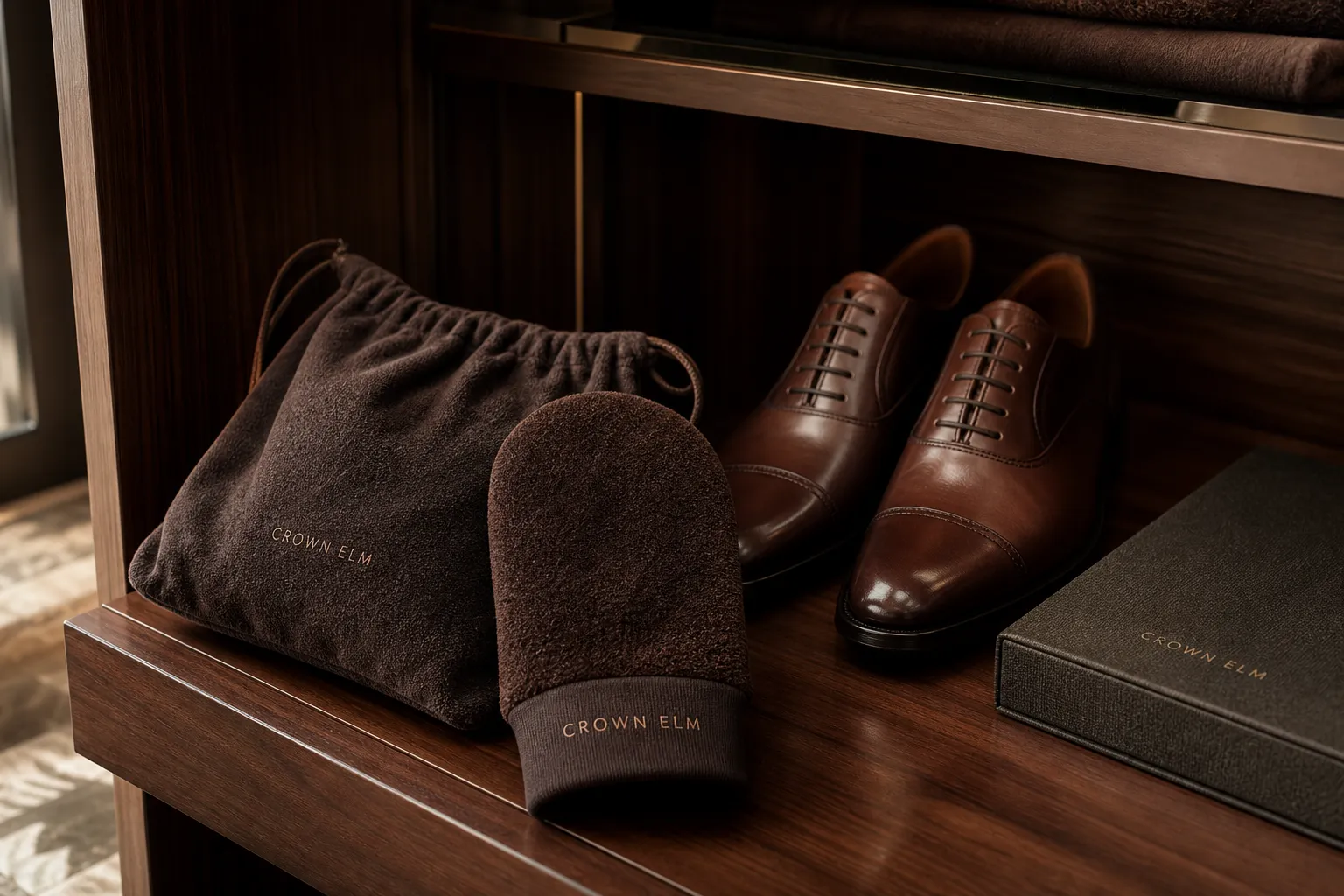 Hotel Shoe Shine Kit: Three Products, One Name