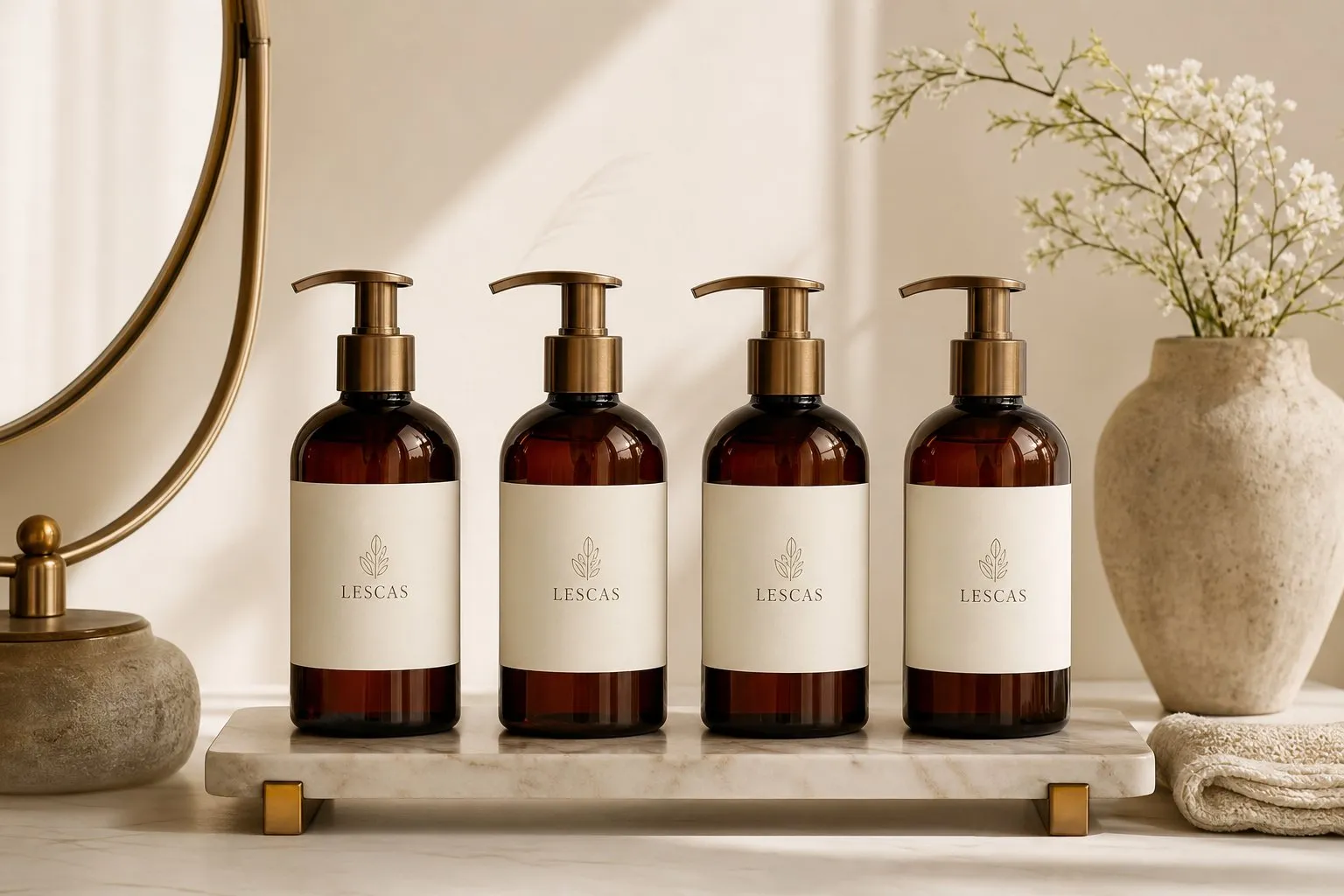 LESCAS Herbal Plant Extract Series (300ml) — hotel amenities by UMYAN
