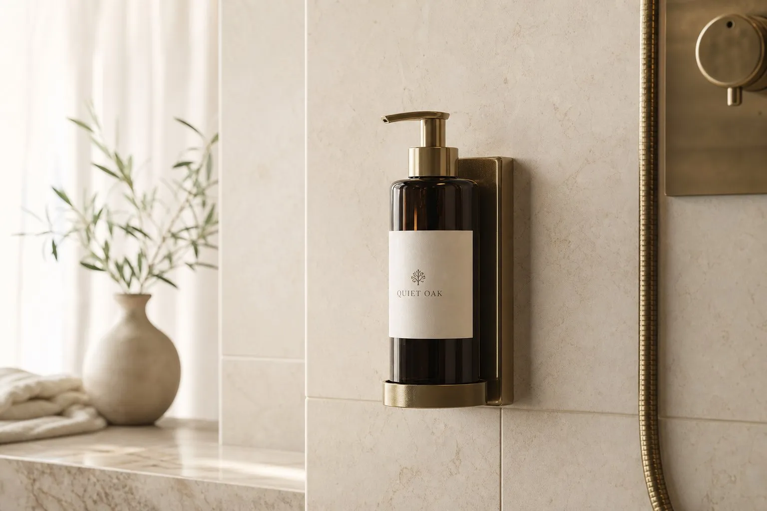 Magnetic Dispenser — hotel amenity dispenser by UMYAN