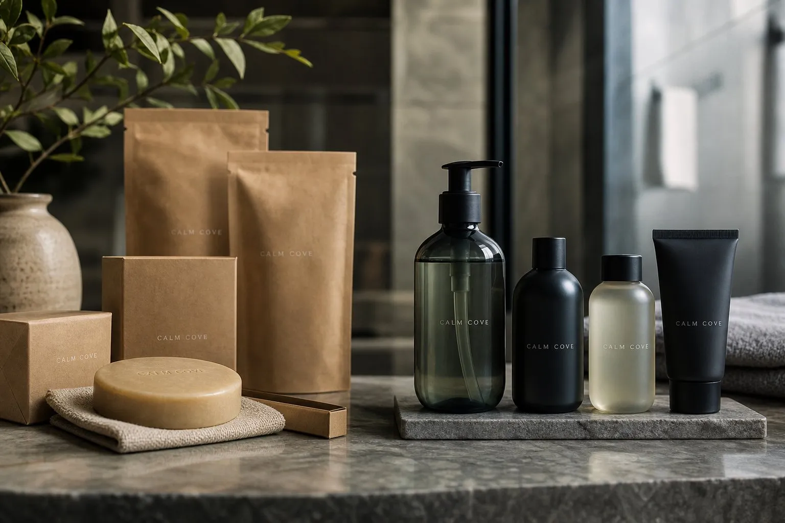 Paper vs plastic: building a low-waste amenity program